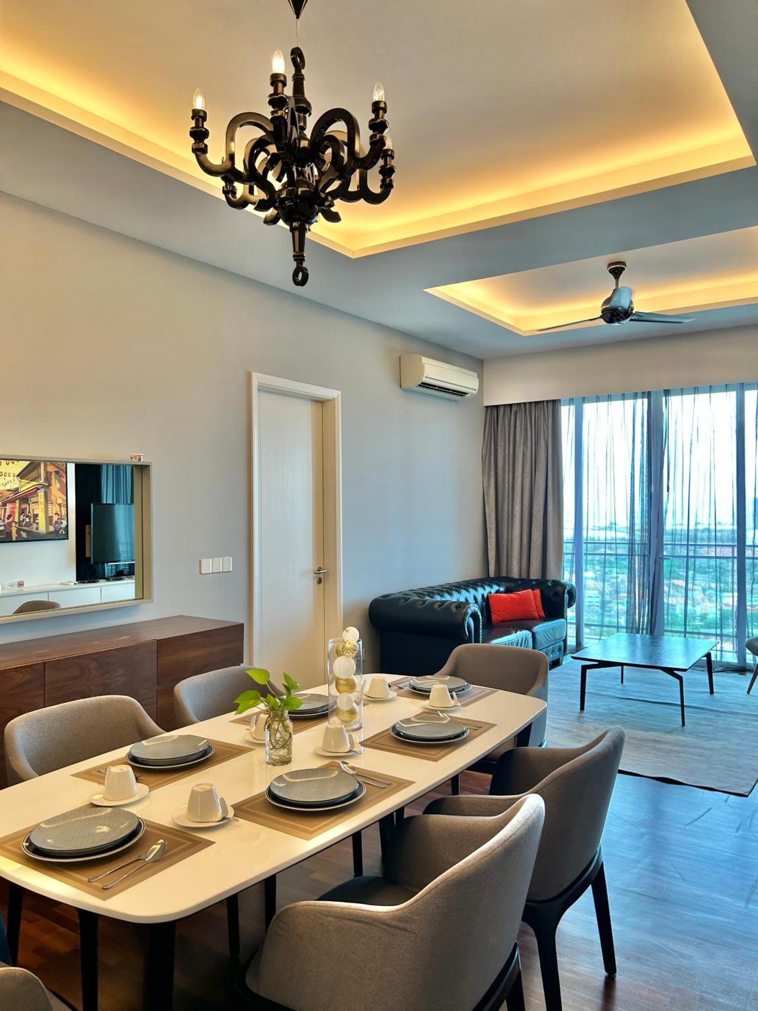 Luxury 3Br Penthouse I The Shore Hotel & Residence I Seaview I Poolview I 6-9Pax 豪华3房顶层公寓 Malacca エクステリア 写真